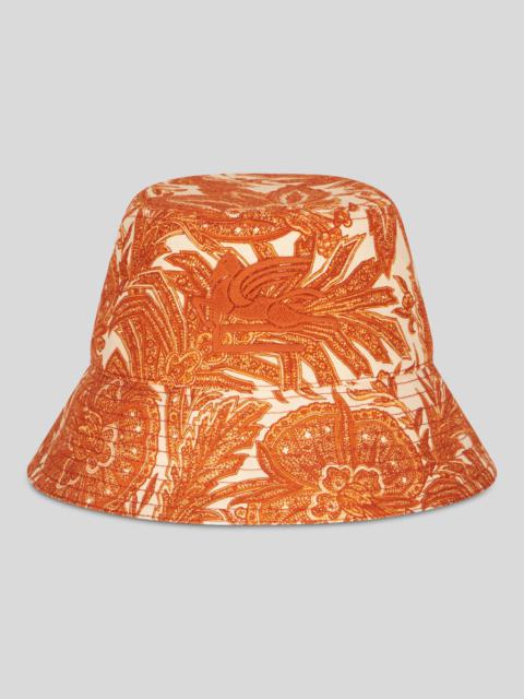 Etro BUCKET HAT WITH PRINT