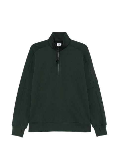 C.P. Company quarter-zip Lens-detail sweatshirt