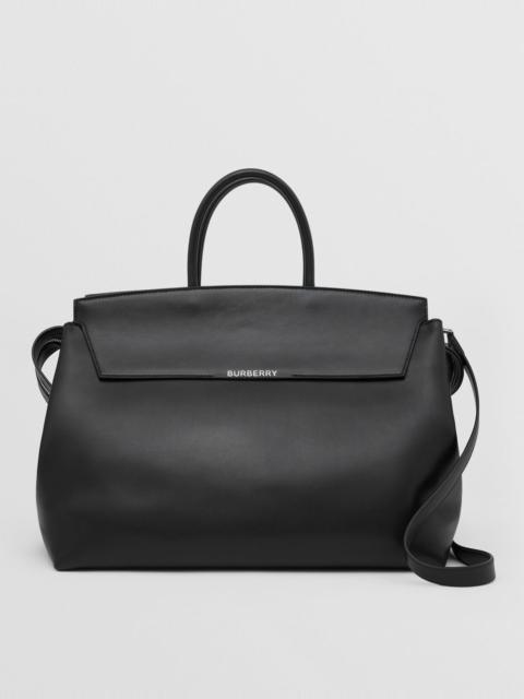 Burberry Leather Large Catherine Bag