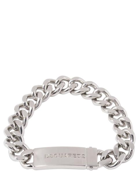 Chained2 brass chain bracelet