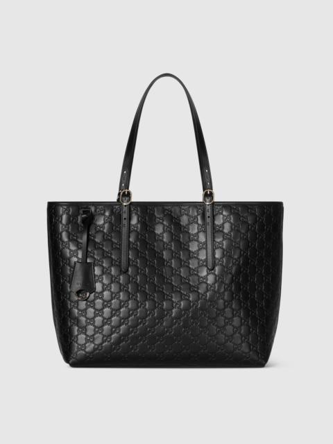 GUCCI GG Emblem large tote bag
