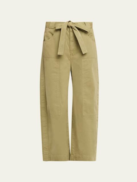 JAMIE HALLER The Karate Barrel-Leg Pants