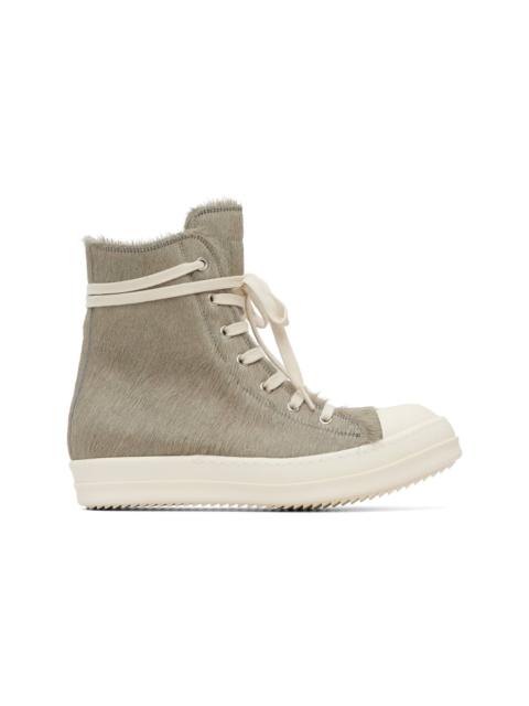 Rick Owens Gray & White Tower LHL Sneakers