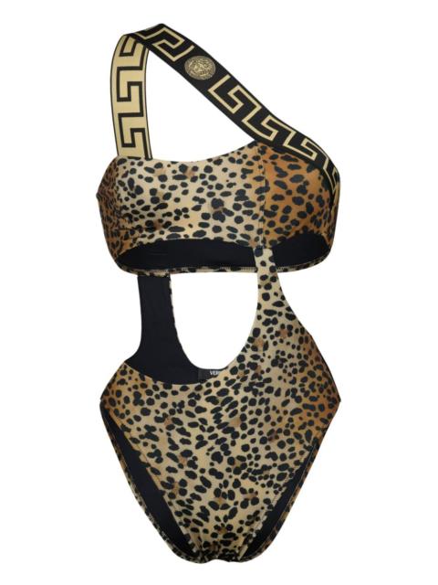 VERSACE leopard swimsuit
