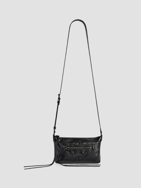 BALENCIAGA Men's Le City Pouch - Black