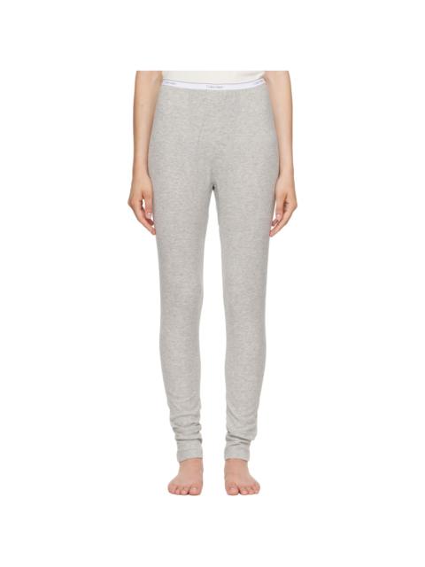 Calvin Klein Collection Gray Rosalie Leggings