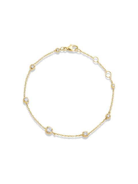 STONE AND STRAND Ambroeus Diamond Station Bracelet