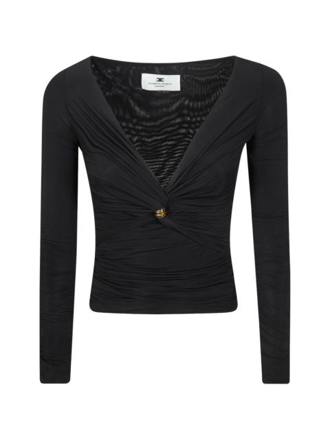 ELISABETTA FRANCHI V-neck top