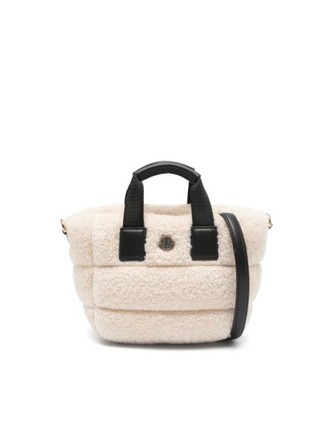 Moncler micro Caradoc quilted tote bag