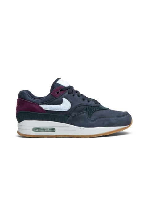 Nike Nike 공기 최대 1 어두운 Obsidian Crepe 솔