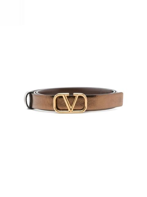 Valentino VLogo Signature metallic belt