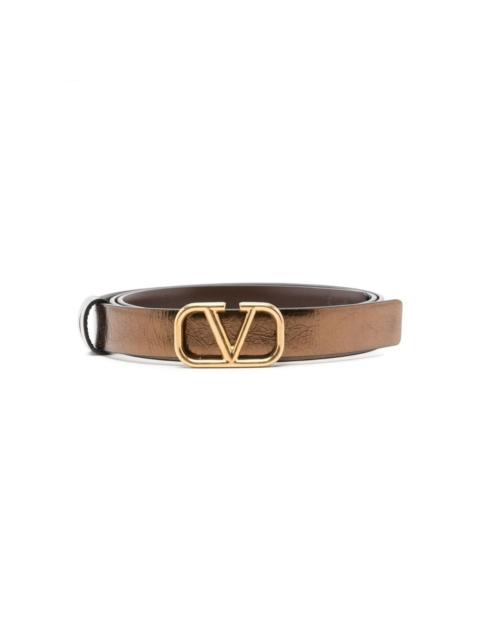 Valentino VLogo Signature metallic belt