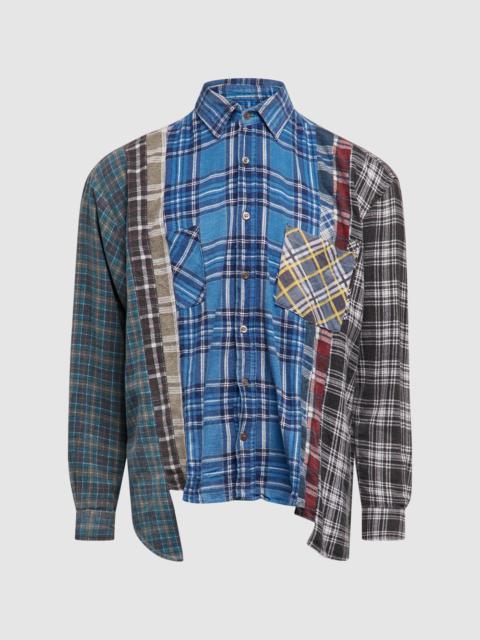NEEDLES 7 cuts flannel shirt
