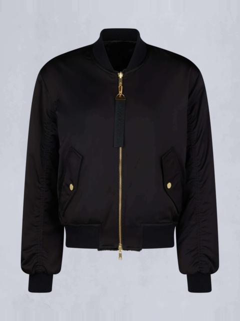 MOOSE KNUCKLES GOLD SERIES REVERSIBLE JET BOMBER JACKET