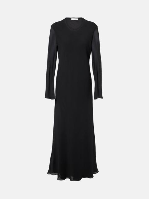 The Row Merita silk maxi dress