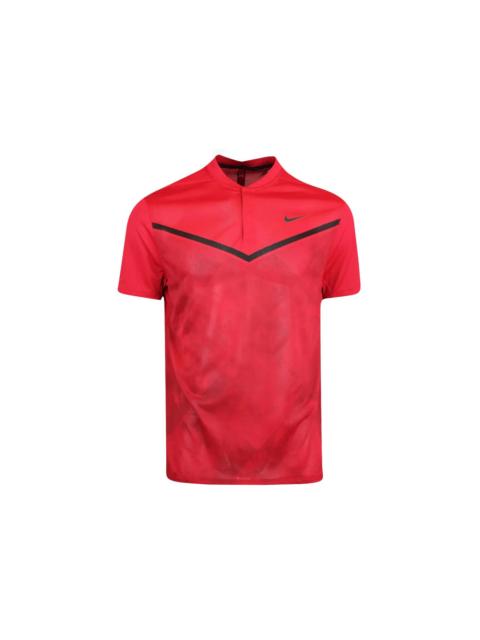 Nike Golf Dri-Fit ADV Tiger Woods T-shirt Red