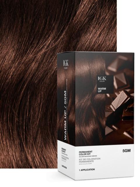 IGK Hair Permanent Color Kit - Brown Shades