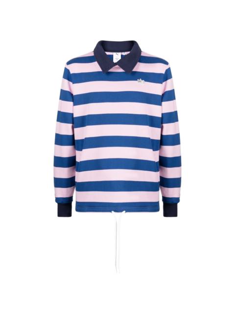 x Noah striped polo shirt