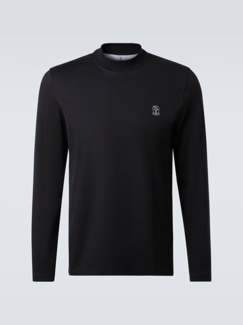 Brunello Cucinelli Logo cotton T-shirt