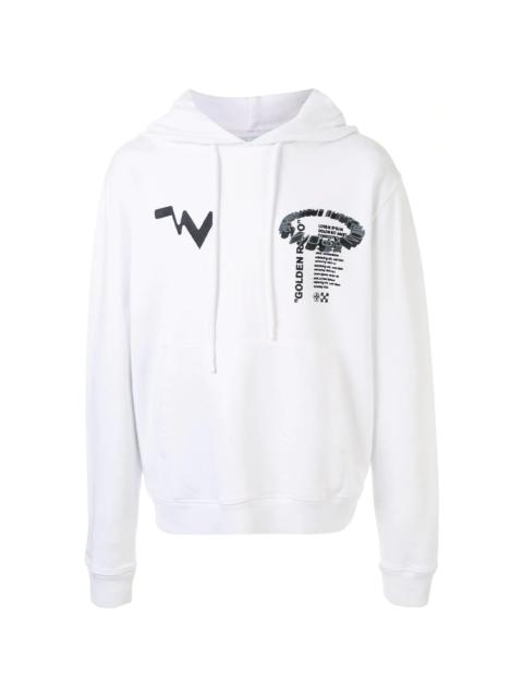 Off-White Golden Ratio print hoodie