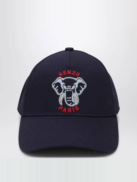 KENZO Navy blue baseball cap with logo