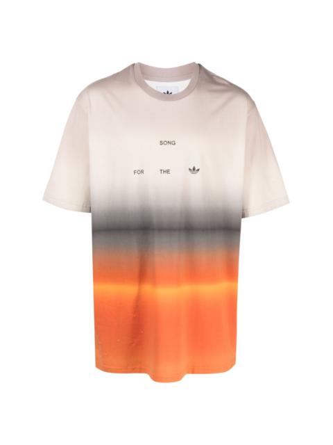 x SFTM gradient-effect T-shirt
