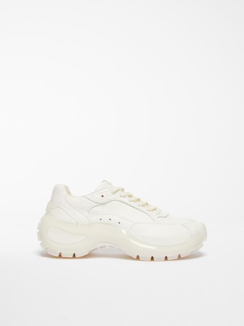 Max Mara Chunky-sole leather sneakers