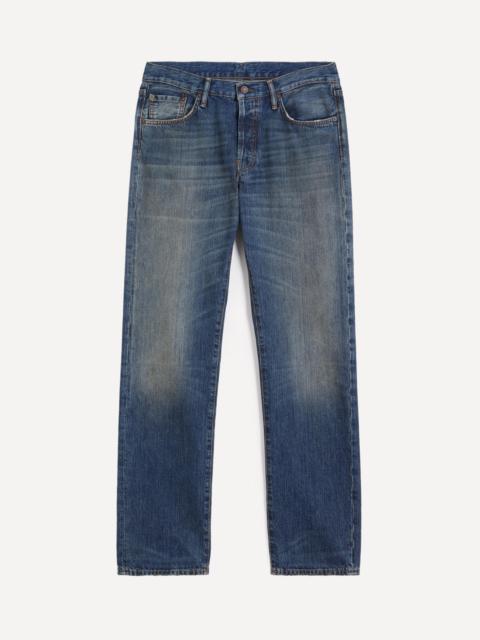 Acne Studios Regular Fit 1996 Jeans in Mid-Blue