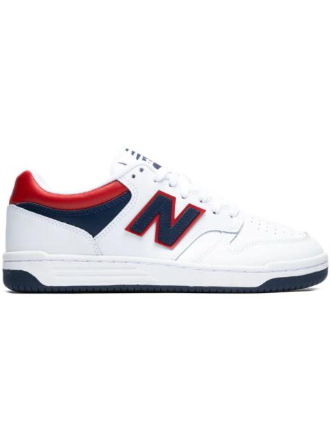 New Balance 480 White Indigo Red