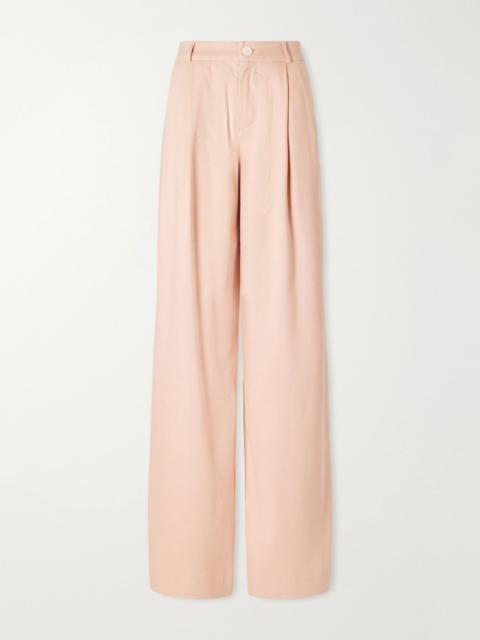 MARRAKSHI LIFE The Trouser cotton wide-leg pants Blush