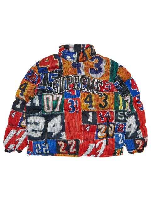 Supreme Supreme Mesh Jersey Puffer Jacket 'Multicolor'