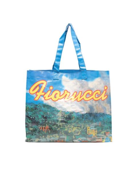 FIORUCCI maxi Portofino Postcard tote bag