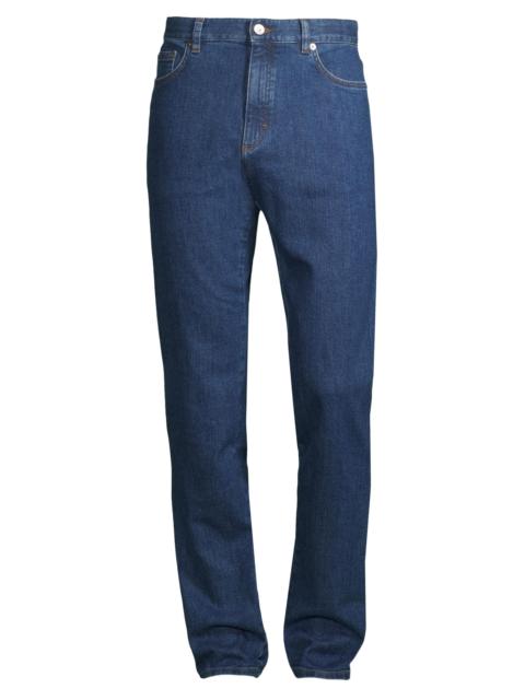 ZEGNA Men's Five-Pocket Jeans - Blue