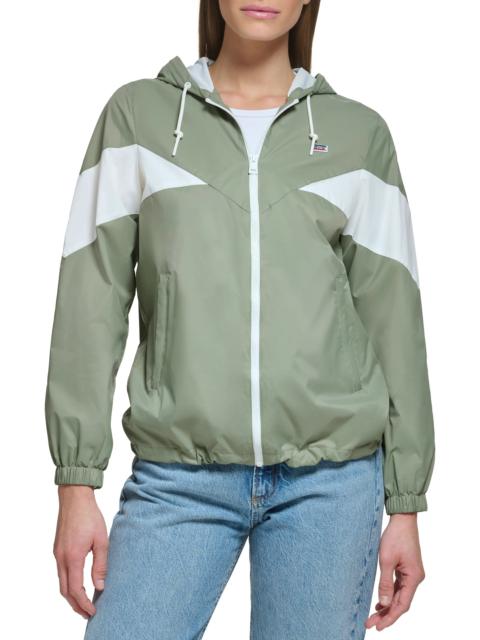 Colorblock Hooded Jacket