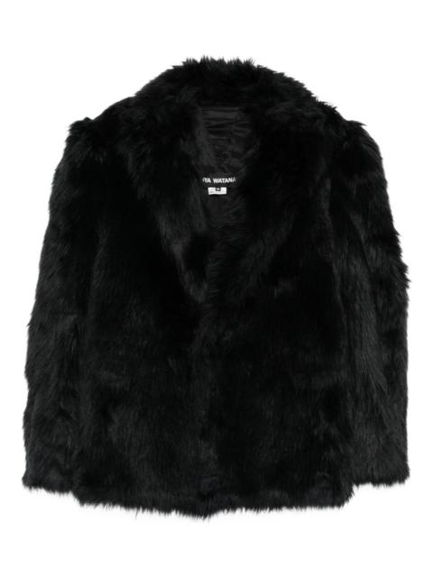 Junya Watanabe faux-fur jacket