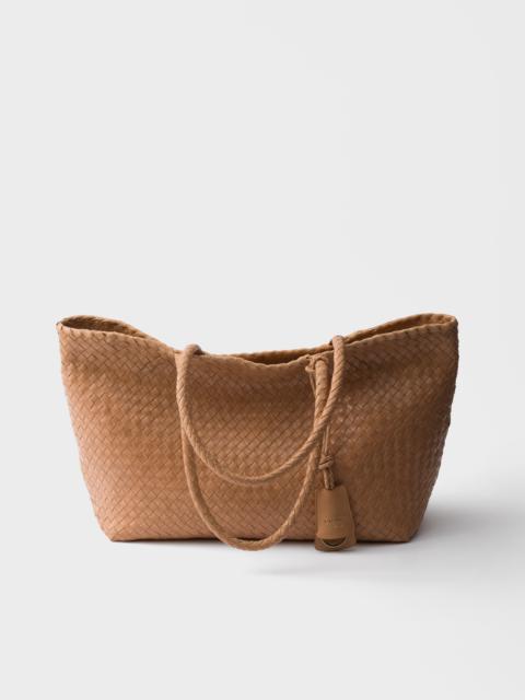 Prada Large leather tote bag