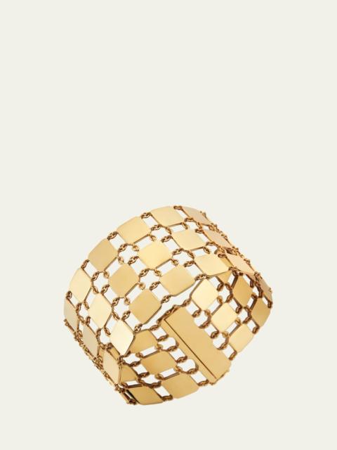 ILEANA MAKRI 18K Gold Lattice Bracelet