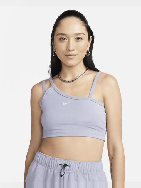 Women's Nike Sportswear Everyday Modern Asymmetrical Crop Tank Top