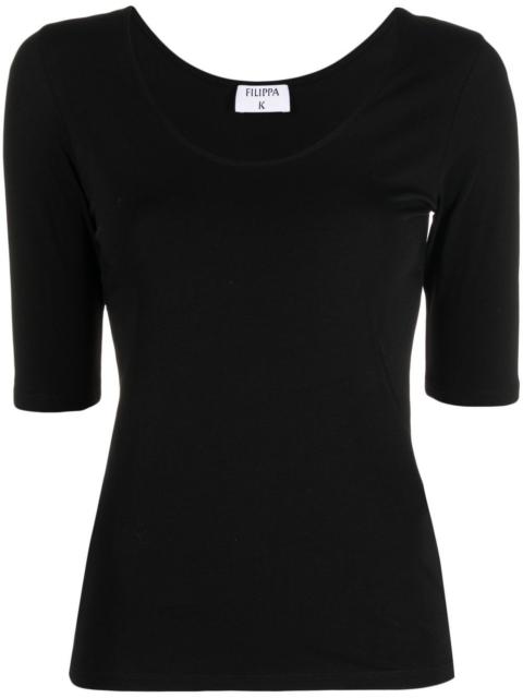 FILIPPA K jersey-knit scoop neck T-shirt