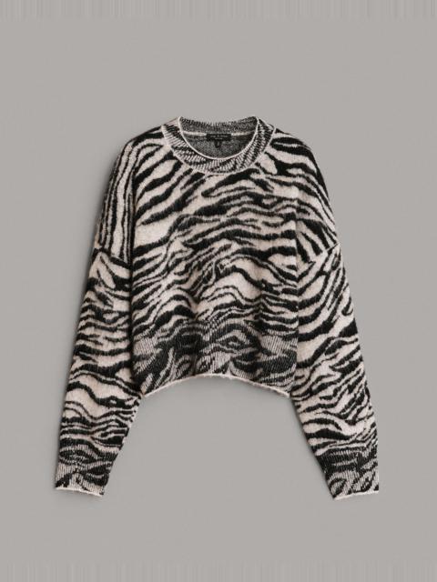 rag & bone Sarah Tiger Wool Crew
Relaxed Fit Sweater