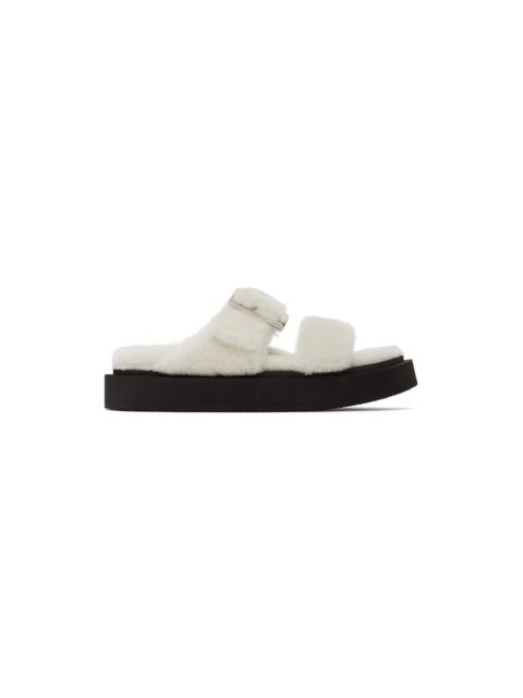 Giuseppe Zanotti White Jolanda Winter Sandals