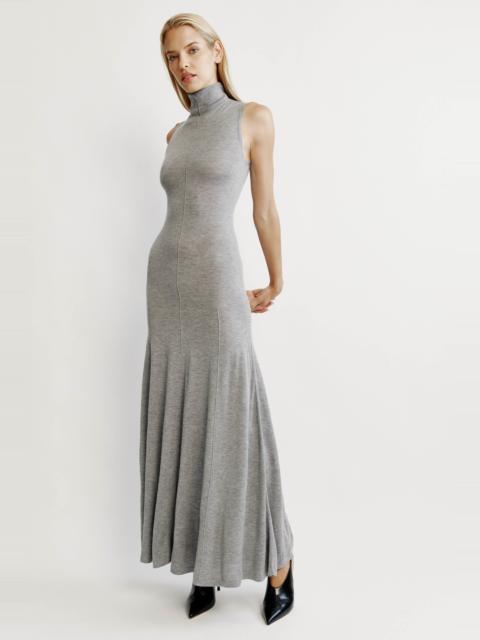 BARDOT Astoria Knit Maxi Dress In Dove Grey
