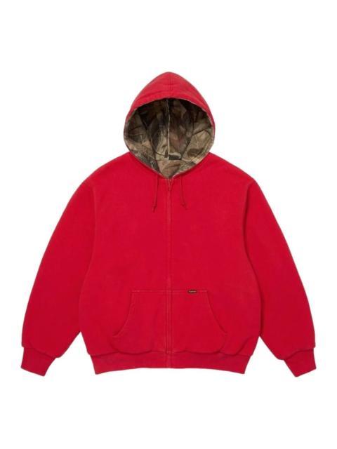 Supreme Supreme FW26 Reversible Work Zip Up Hooded Sweatshirt 'Red' SUP-FW26-093-RED