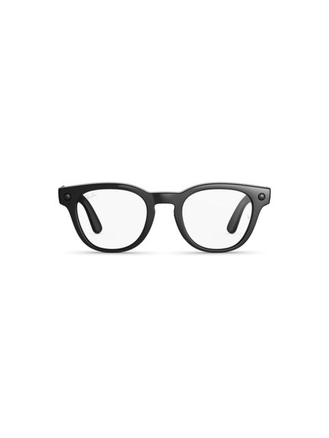 Ray-Ban Ray-Ban Meta Scriber Optics (Gen 2), Shiny Black, Clear Lenses