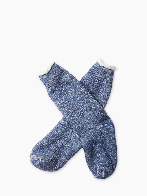 ROTOTO® ROTOTO R1001 DOUBLE-FACE CREW SOCKS DEEP OCEAN