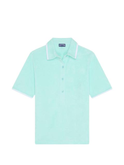 Vilebrequin collared embroidery polo shirt