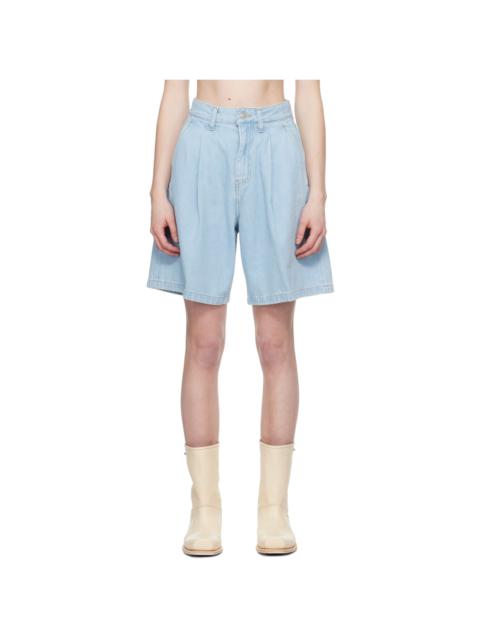 Carhartt Blue Alta Denim Shorts