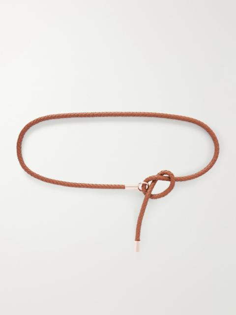 GABRIELA HEARST Rope Woven Leather Belt