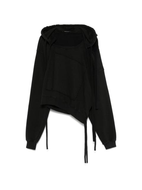 OTTOLINGER asymmetric-design hoodie