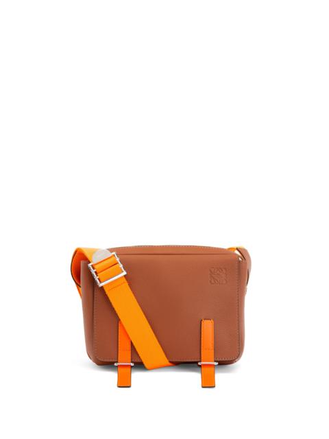 Loewe XS Military Messenger bag in soft grained calfskin